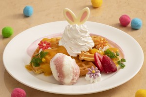 001　ハッピーイースターワッフルプレート