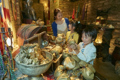 ドラゴン城の宝探し