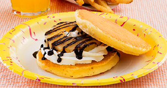 パンケーキサンドセット