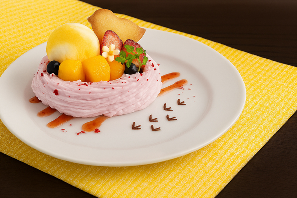 イースターパンケーキテンプレート