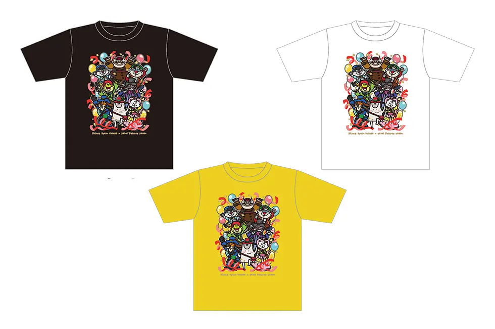 志摩スペイン村の仲間たちとタンクトップくんの激かわTシャツ2026