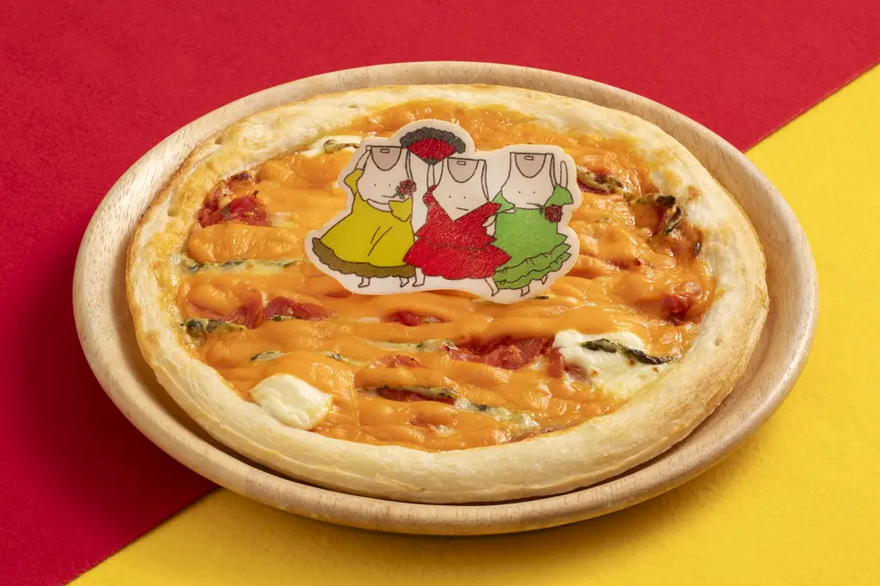 マルゲリータにチェダーかけてもええがなピザ