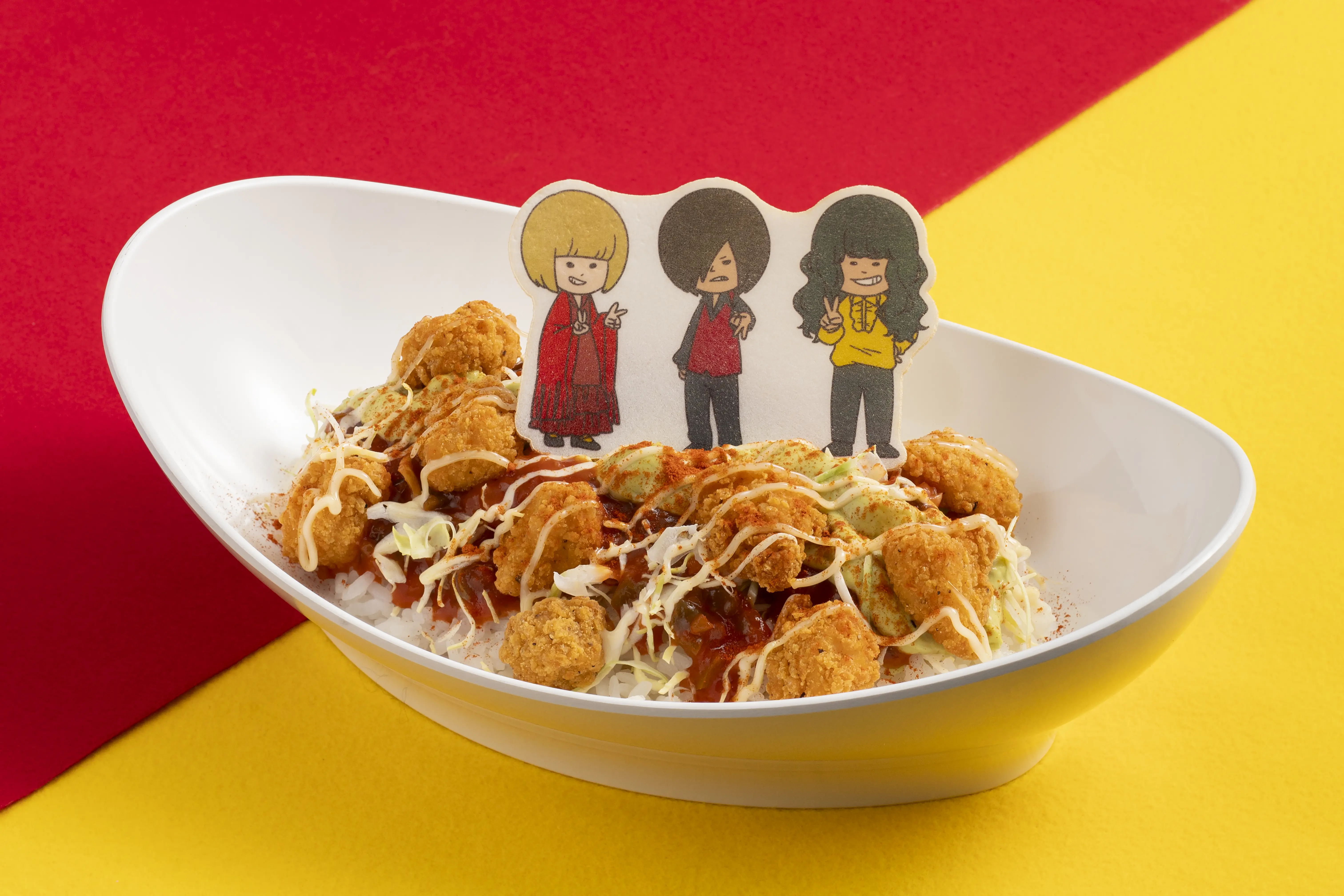 すこすこスパイシーチキンタコライス